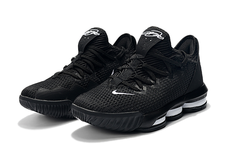 2019 Nike LeBron 16 Low Black White